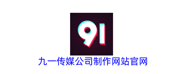 九一传媒公司网站制作完成