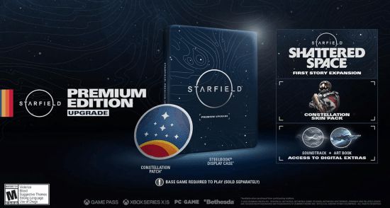 星空实体版升级包五折优惠，含铁盒、袖章等。
