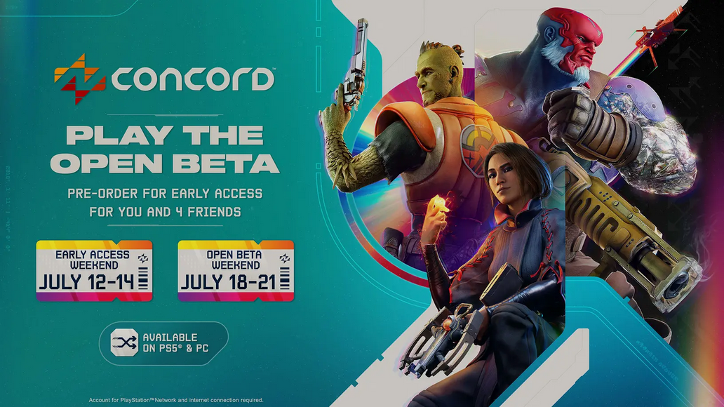 CONCORD新游戏7月开始B测，PC版需要PSN账号