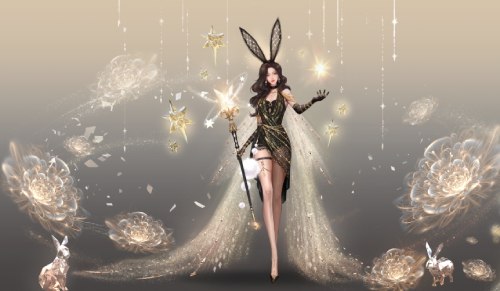 新兔报道 喜迎新年 《魔域手游》兔年兽原画曝光！
