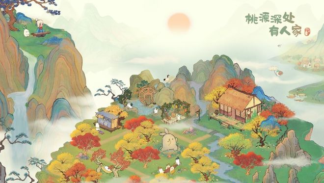 桃源深处，国风经营手游，今日成全平台最受期待大作！