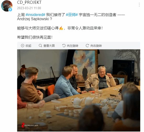 巫师游戏攻略：与巫师作者交流火热开发进展