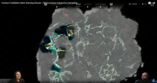 《西之绝境》炙炎海岸DLC地图极大 约为本体三分之一