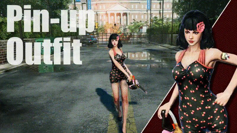 电锯甜心1.07更新：新服装海报女郎上线