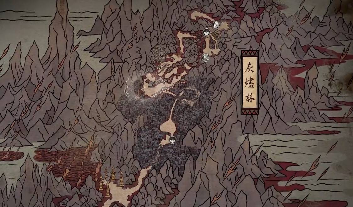 黑神话悟空火焰山地图位置一览