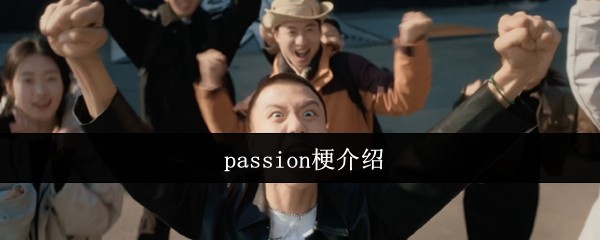 《抖音》pssion梗详解