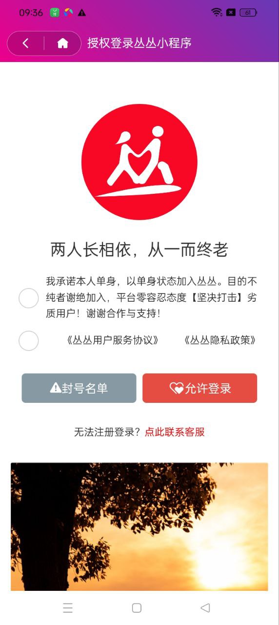 丛丛脱单相亲交友平台