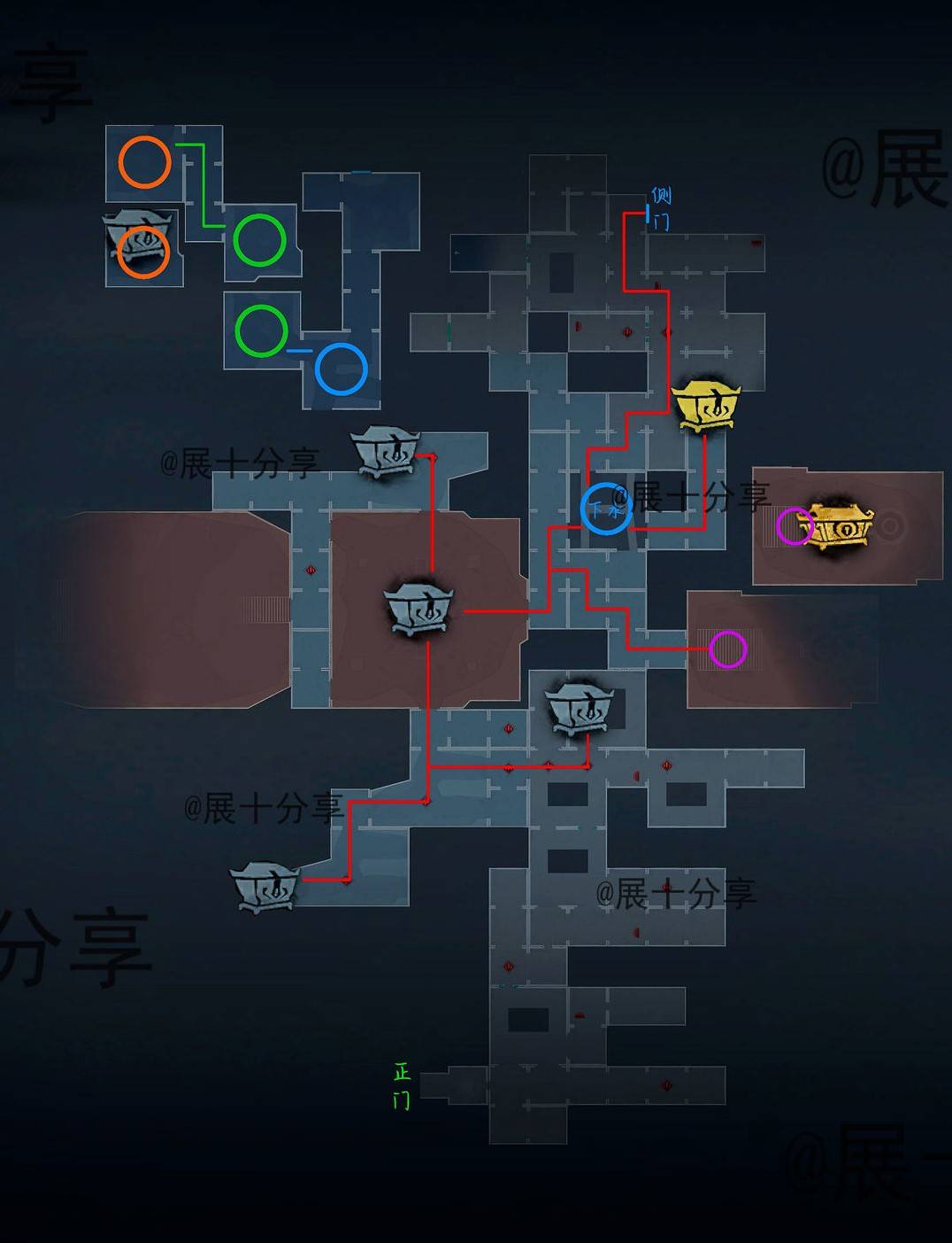《超自然行动组》昆仑秘境全地图极限侧门位置详解